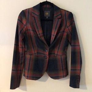 Outback Red by The Limited plaid blazer, size XS